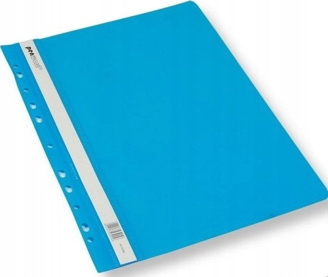 Teka Skoroszyt A4 z perforacj± niebieski (20szt)