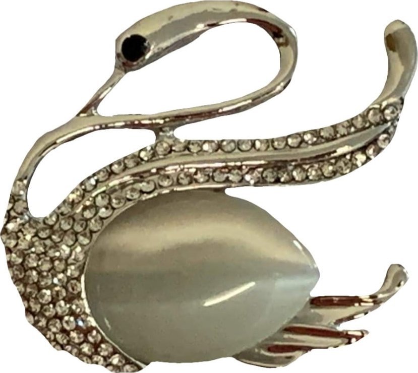 kufer-pasmanteria.pl Broszka 32 ( Łabędź )