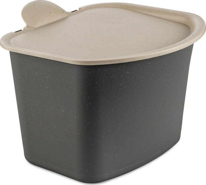 Kosz na śmieci Koziol do segregacji szary