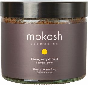Mokosh Cosmetics Body Salt Srub Coffe & Orange peeling solny do ciała Kawa z Pomarańczą 300g