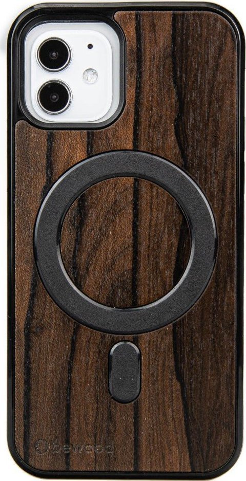 BeWood Drewniane Etui Bewood na iPhone 12/12 Pro Ziricote MagSafe