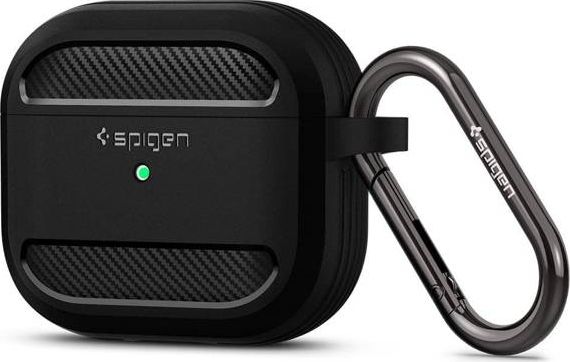 Spigen Etui ochronne Rugged Armor do AirPods 3 czarne