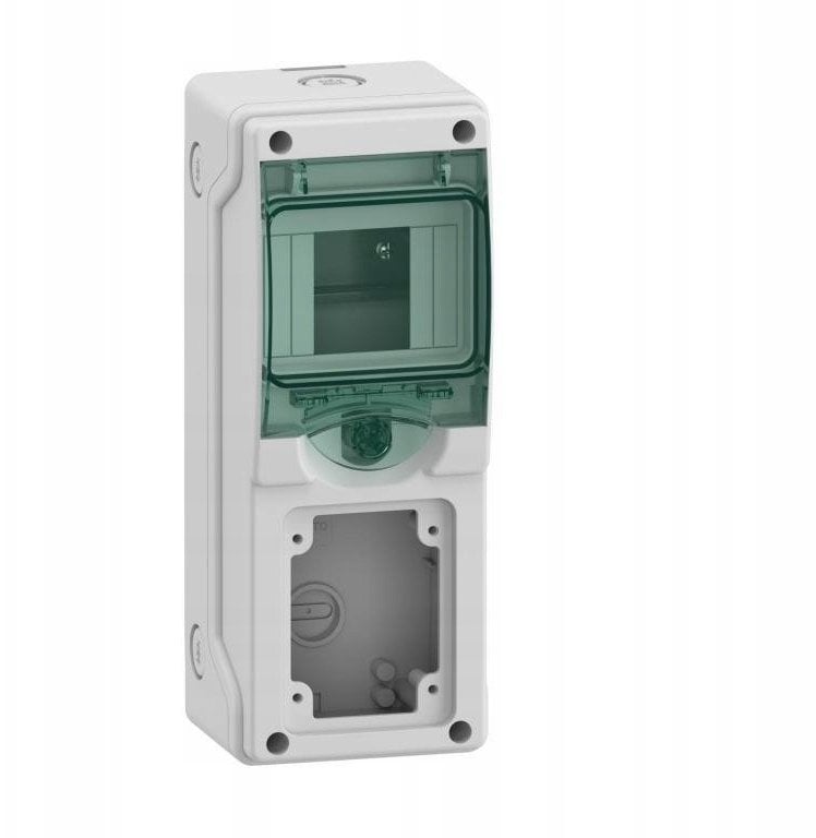 Rozdzielnica 1x4 natynkowa Mureva IP65 do podłączenia gniazd mgMRV-1-4-NT-T/1 1 otwór 65x85mm 13175