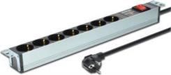 Digitus Listwa zasilająca PDU 19" Rack 7x gniazdo schuko (DN-95407)