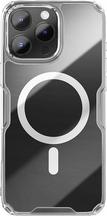 Nillkin Etui Nature* Pro Magnetic Apple iPhone 16 Pro Max przezroczysty
