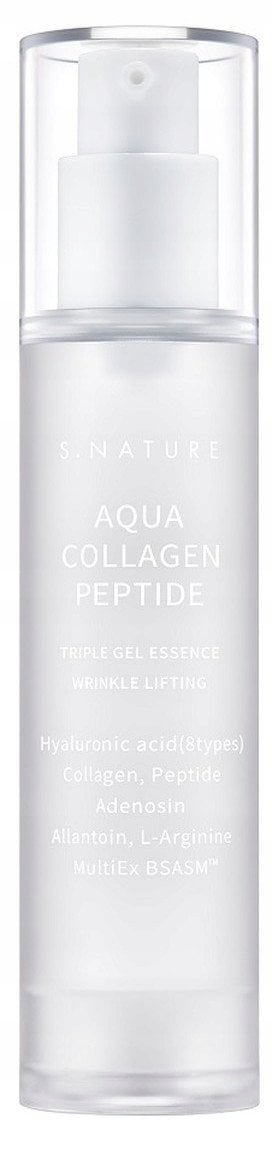 S.NATURE_Aqua Collagen Peptide Triple Gel Essence esencja kolagenowo-peptydowa do twarzy 50ml