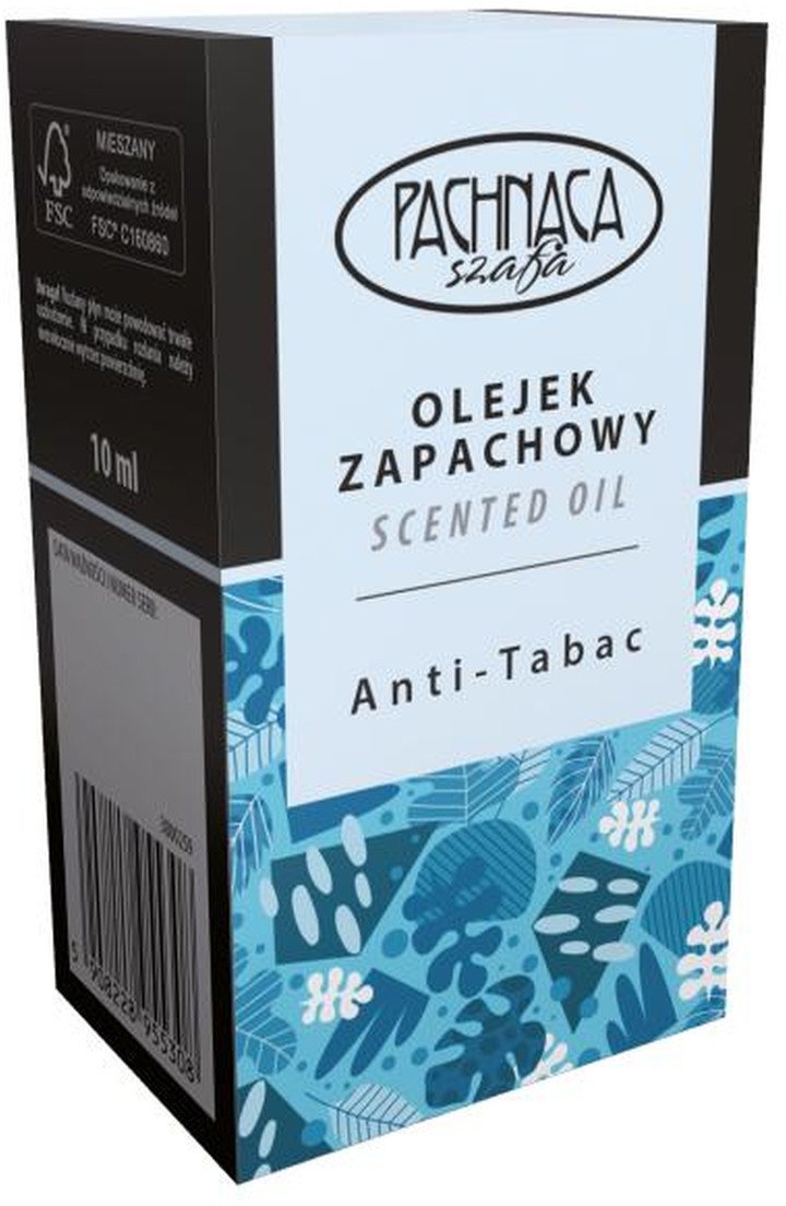 Pachnąca Szafa ANTY-TABAC OLEJEK ZAPACHOWY 10ml