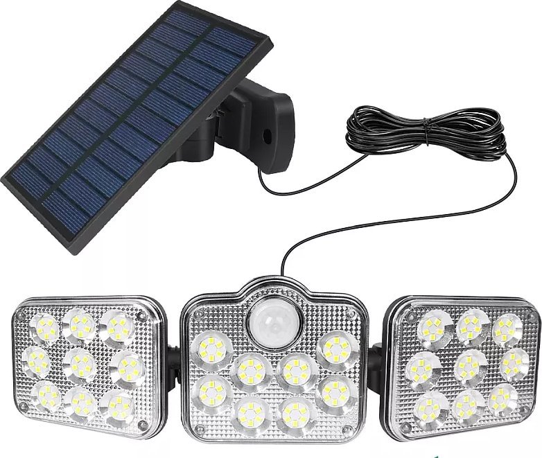 Ścienna lampa solarna SSL-138 pilot, czujnik ruchu i zmierzchu Ścienna lampa solarna SSL-138 pilot, czujnik ruchu i zmierzchu