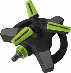 Stalco Zraszacz obrotowy trójramienny na podstawie 8 funkcyjny ABS TPR