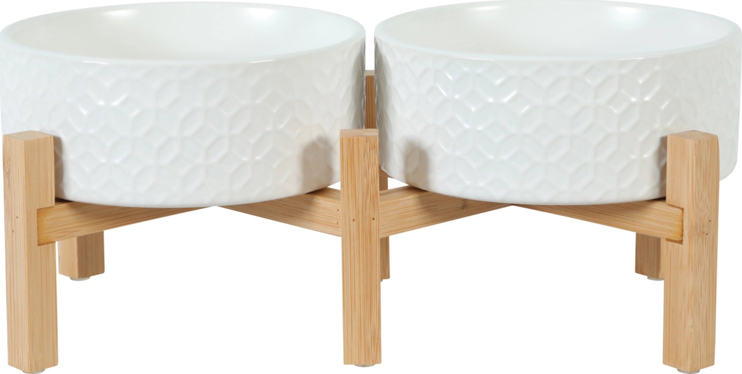 Zolux Miska ceramiczna dla psa KERAMO DUO biały 2 x 700 ml