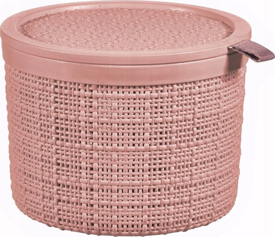 Kadax Curver Koszyk Pojemnik 2L Pudełko Organizer Róż
