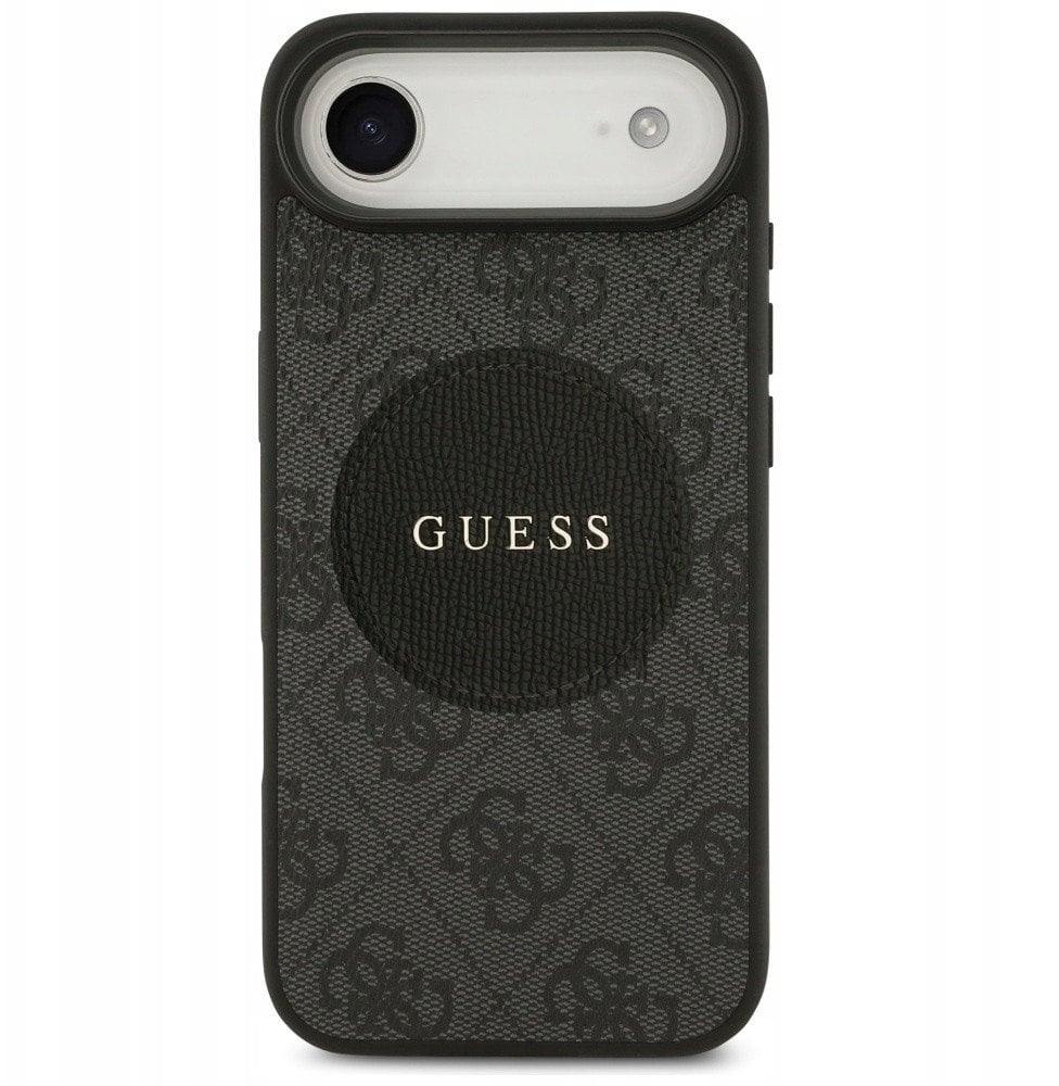 Guess Etui 4G Circle Classic Logo MagSafe do iPhone Air czarny