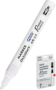 Grand Marker olejowy GR-25, Biały (160-1962)