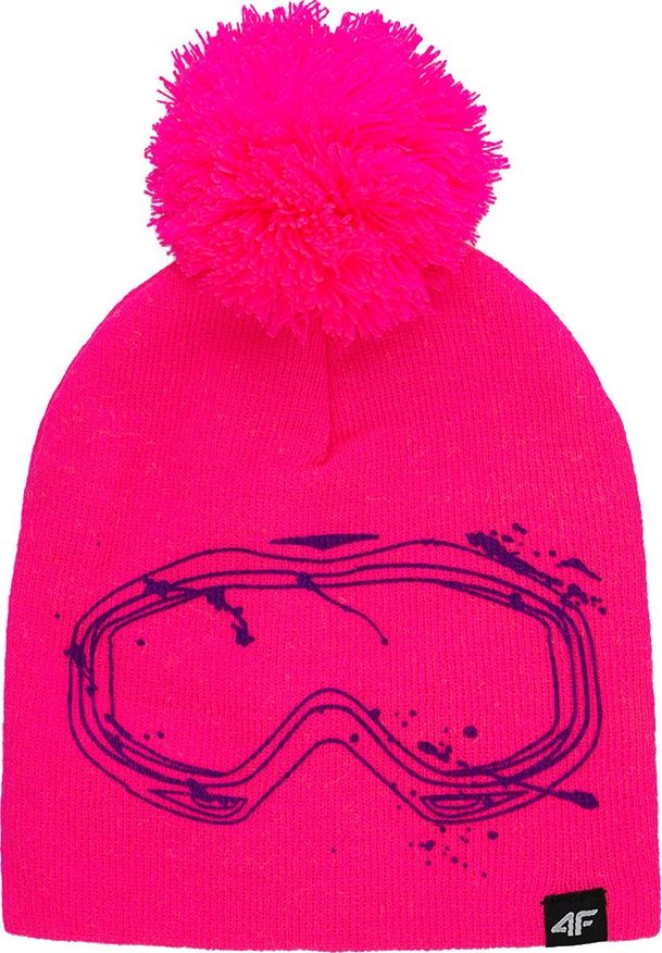 4f Czapka zimowa 4F HJZ20-JCAM006 55S HJZ20-JCAD006 55S różowy one size
