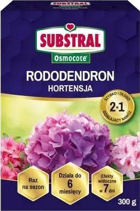 Substral Nawóz Osmocote Rododendron i Hortensja 2w1 300 g