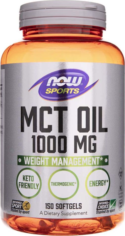 NOW Foods Now Foods MCT Oil 1000 mg - 150 kapsułek