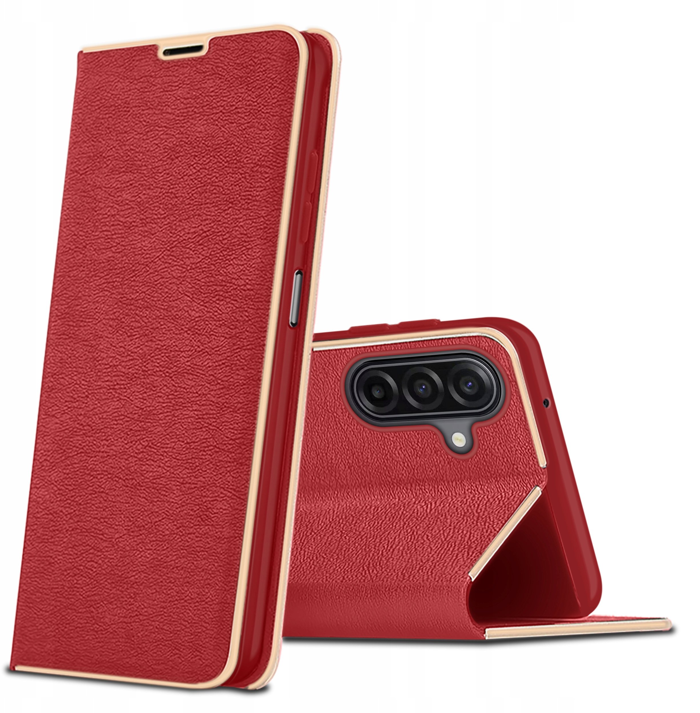 Etui do Samsung A17 5G Case Magnet Portfel + Szkło OCHRONNE 9H