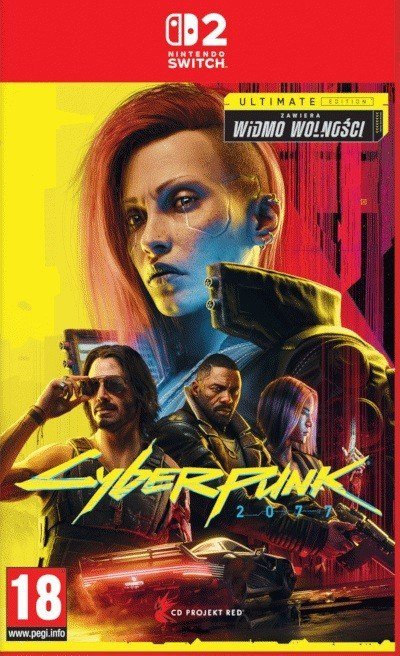 Gra Nintendo Switch 2 Cyberpunk 2077 Ultimate Edition PL Edycja Kolekcjonerska Cenega