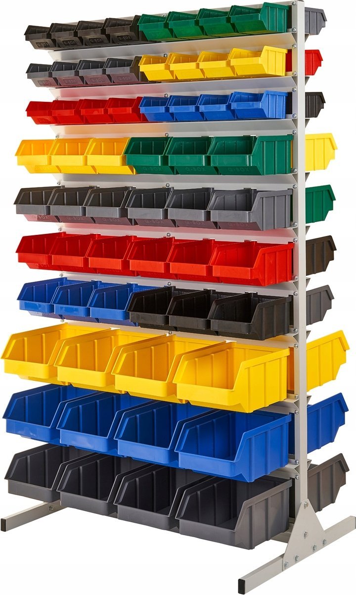 qBox Pojemnik magazynowy o wym. 80x60x17,5 cm, atest na kontakt z żywnością