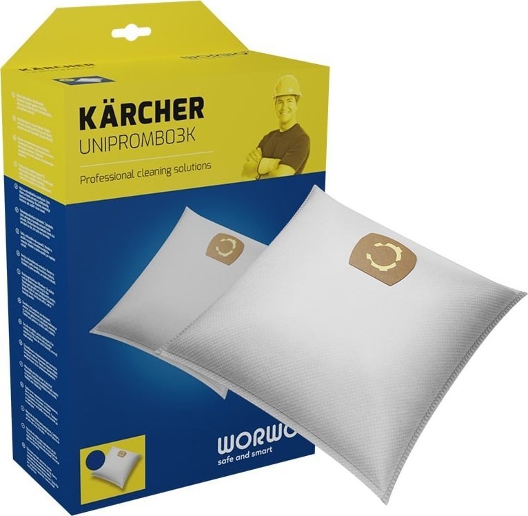 Worek do odkurzacza Worwo 9x WORKI ODKURZACZA DO KARCHER WD4 WD5 WORWO UNIPROMB03K
