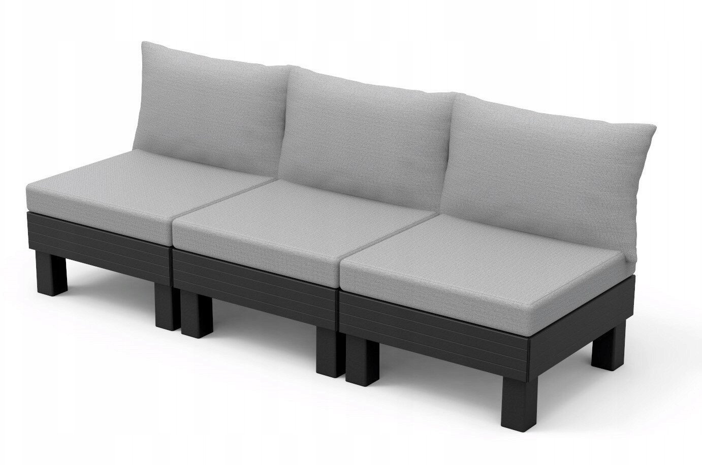Keter Darza divans trisvietigs Elements 3 Seater peleks/gaisi peleks 8711245158020
