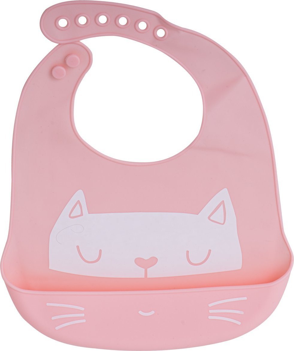 RoGer Baby Apron silicone Pink