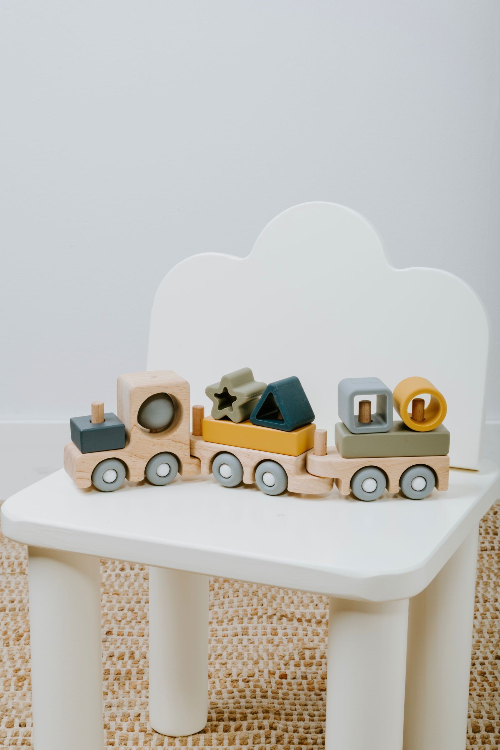 New! Baby's only wooden toy train 10+ Earth BO-860.852.800.50