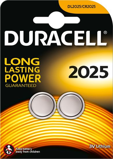 Duracell Bateria Electro CR2025 2 szt.