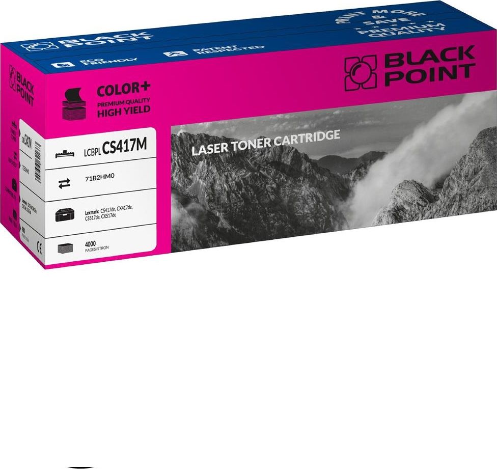 Toner Black Point LCBPLCS417M Magenta Zamiennik 71B2HM0 (BLLOPCS417MBW)