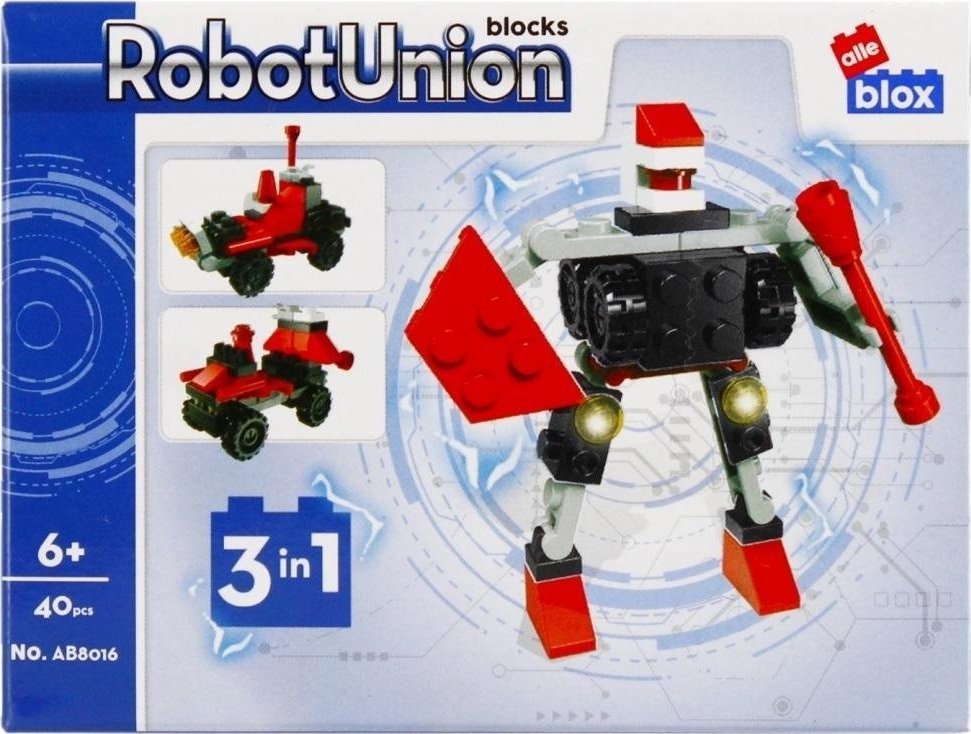 ALLEBLOX Klocki konstrukcyjne Robot 40 elementów ALLEBLOX