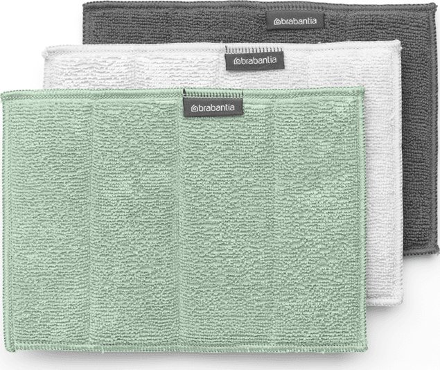 Brabantia Ściereczki z mikrofibry 3 sztuki Jade Green 215827