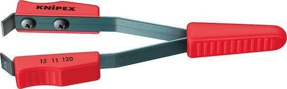 Knipex Pinceta do usuwania lakieru z żył przewodów, 120 mm