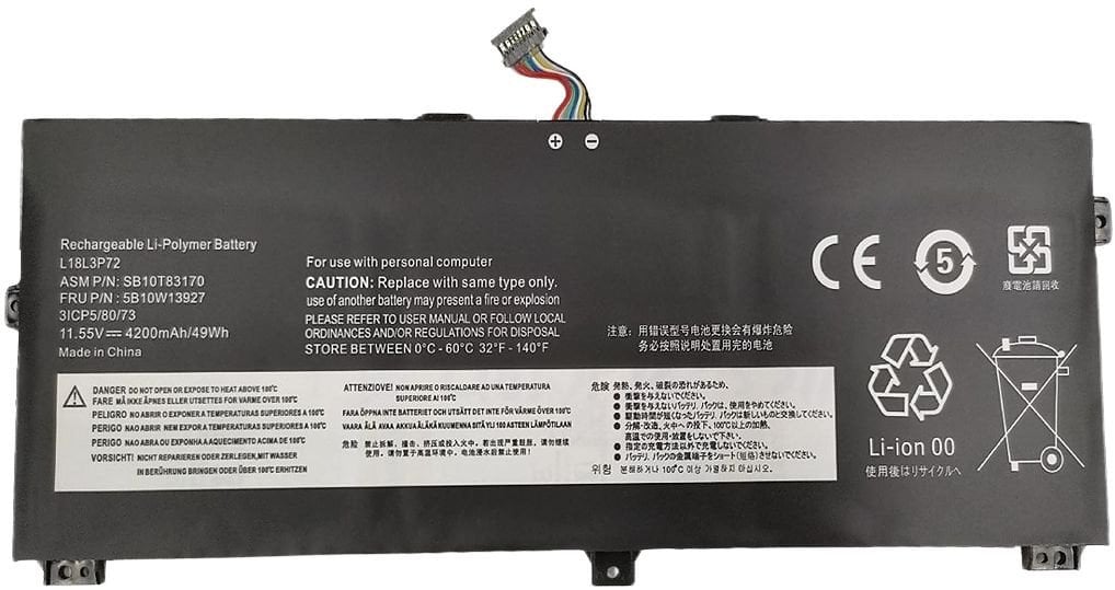 CoreParts MBXLE-BA0310, Battery, Lenovo, ThinkPad X390 Yoga, ThinkPad X390 Yoga(20NNA005CD), ThinkPad X390 Yoga(20NNA006CD)