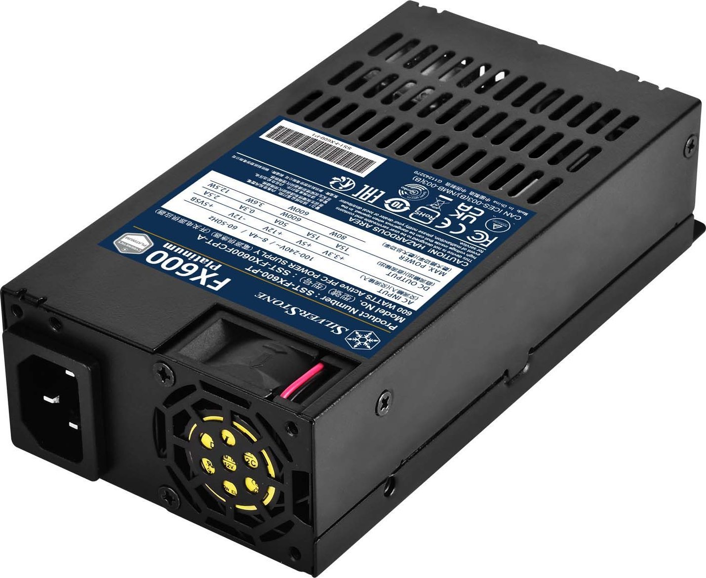 Zasilacz SilverStone FX600 Platinum 600W (SST-FX600-PT)