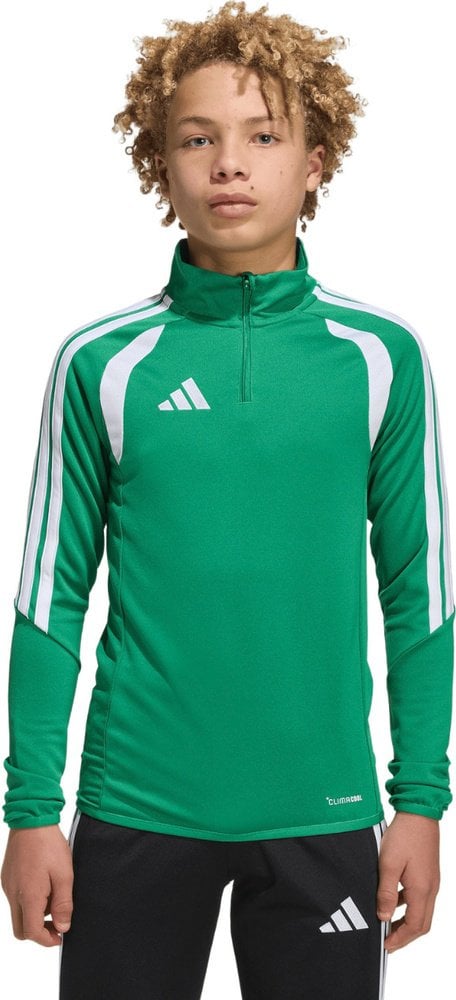 Bluza dla dzieci adidas Tiro 26 League Training Top zielono-biała JY7160 164cm