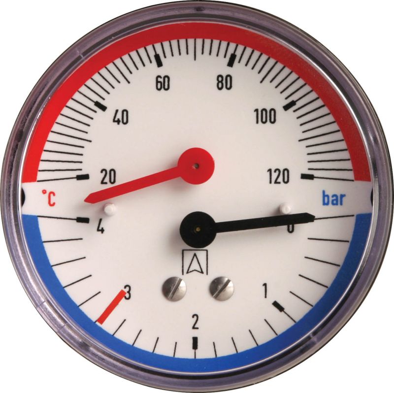 Afriso Termomanometr TM80 4 bar aksjalny 63 341