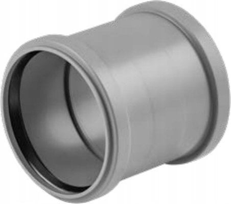 Złaczka dwukielichowa kanalizacji wewnętrznej PP 75 HTMM szara