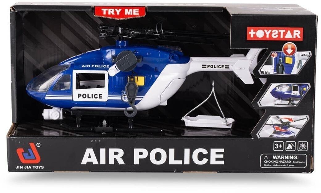 Polesie Helikopter policyjny z dźwiękiem i światłem