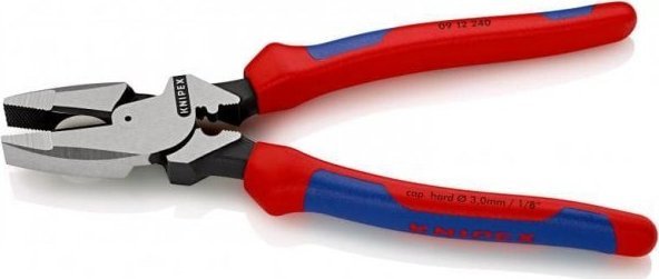Knipex SZCZYPCE UNIWERSALNE 240MM O ZWIĘKSZONYM PRZEŁOŻENIU LINEMAN