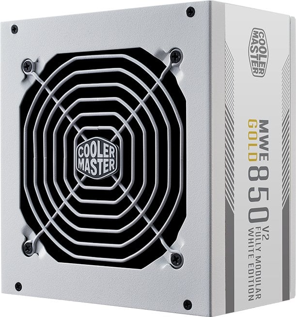 Zasilacz Cooler Master MWE Gold V2 White 850W ATX 3.1 (MPE-8501-AFAAG-3EGEU)