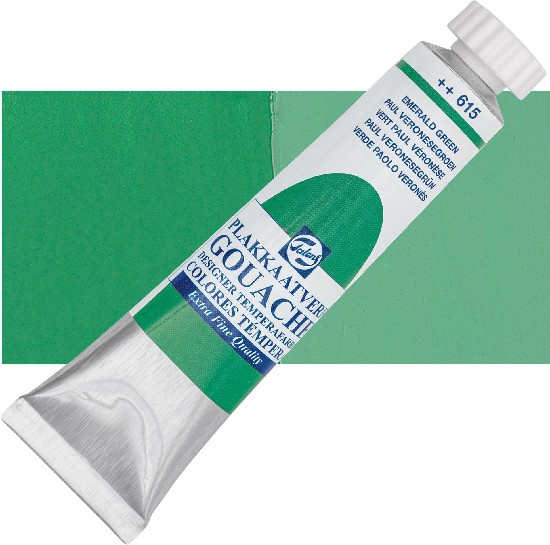 Talens Gouache Extra Fine Quality Tube Emerald Green 615