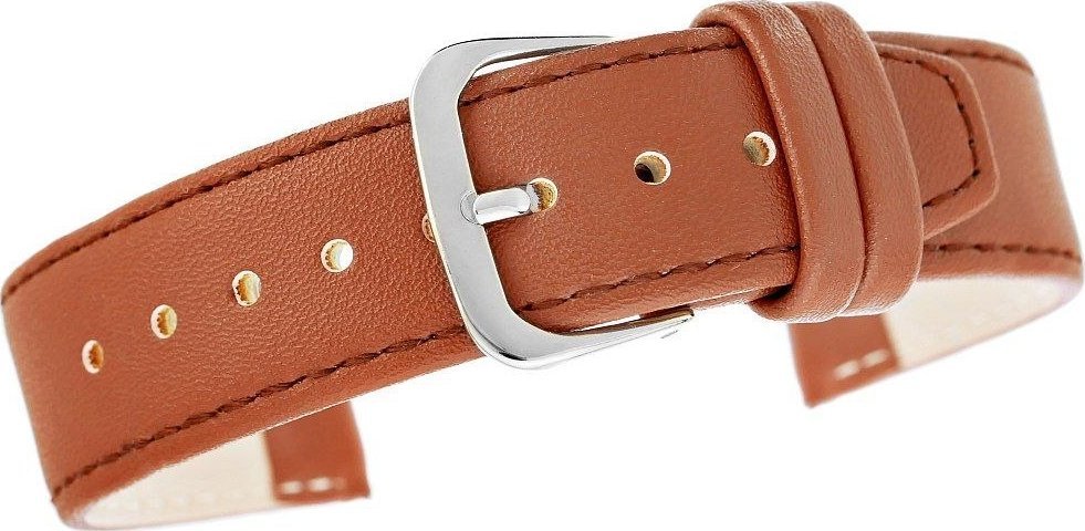 Pasek do zegarka CLASSIC - skóra 20 mm 4999-20XXL-2S Brązowy
