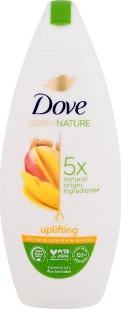 Dove Care By Nature Uplifting Żel pod prysznic dla kobiet 225ml