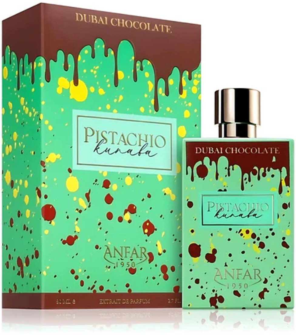 Abtey Chocolatier Anfar Pistachio Kunafa Dubai Chocolate Woda toaletowa unisex 80ml