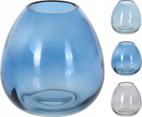 Koopman Wazon dekoracyjny szklany na kwiaty 11 cm