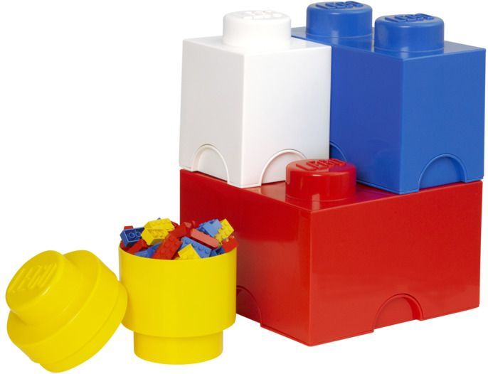 LEGO Room Copenhagen Storage Multi pack bunt 4x