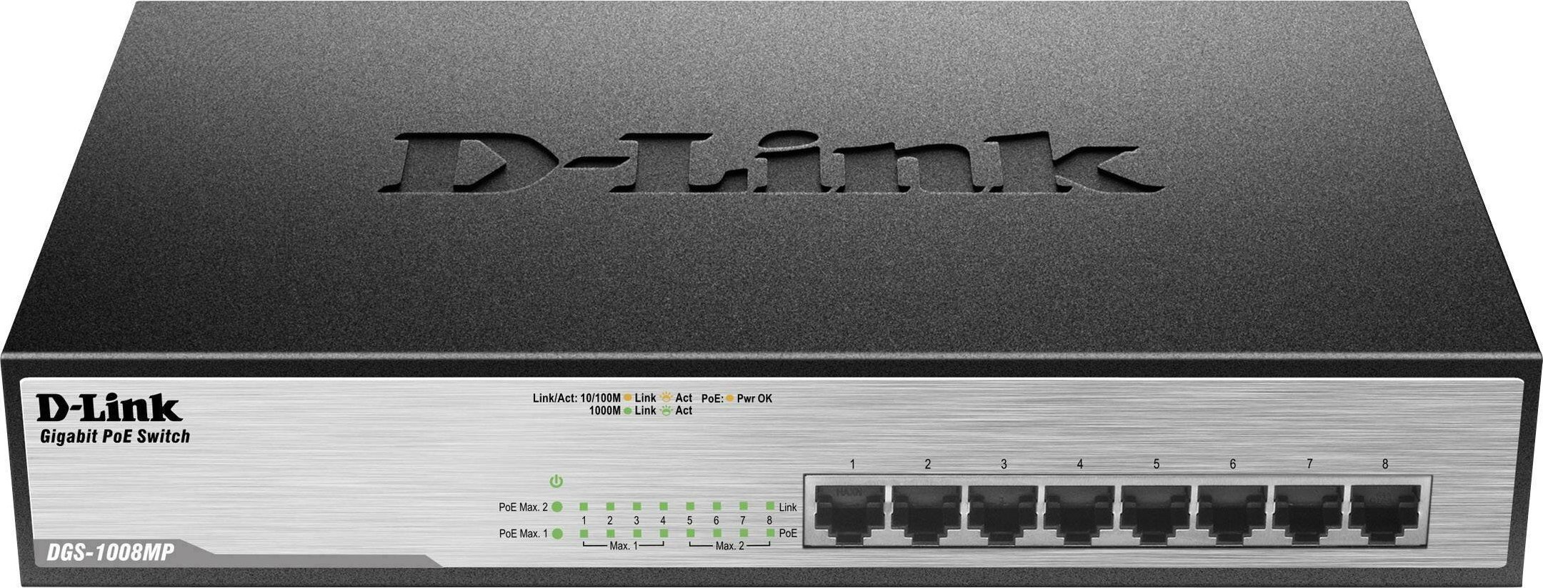 Switch D-Link DGS-1008MP