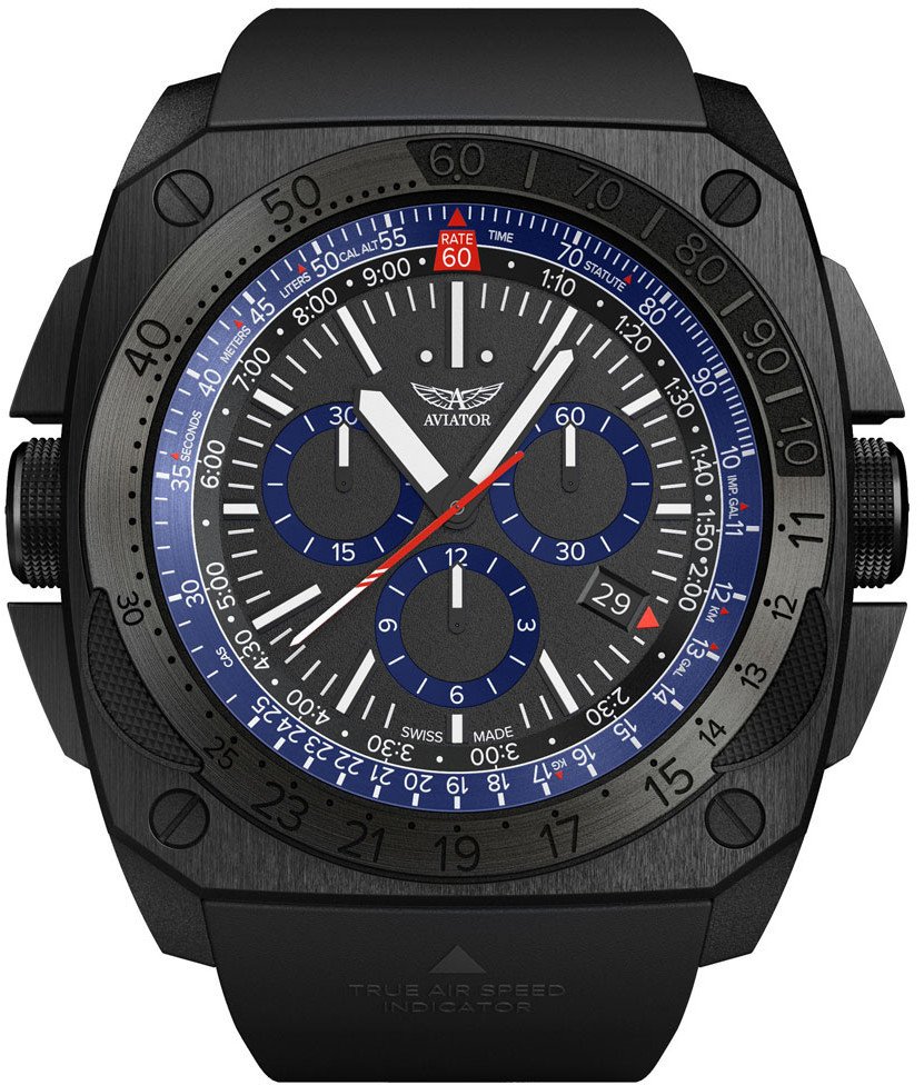 Zegarek męski Aviator M.2.30.5.213.6.BMIG-29 czarny