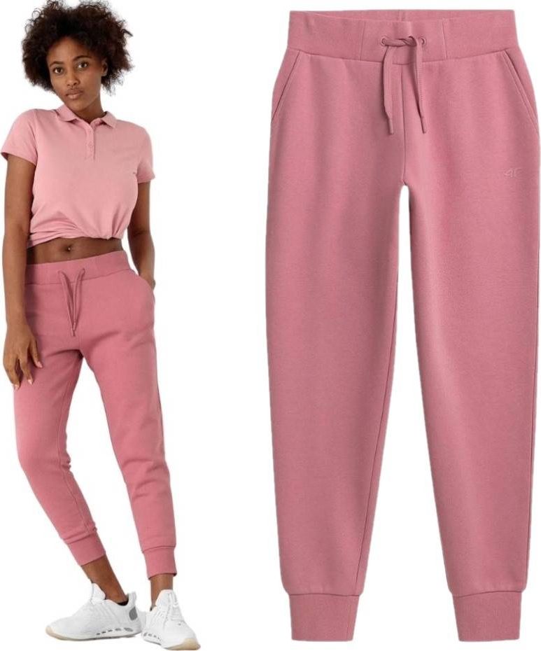 4f Spodnie damskie 4F jasny róż NOSH4 SPDD351 56S XL