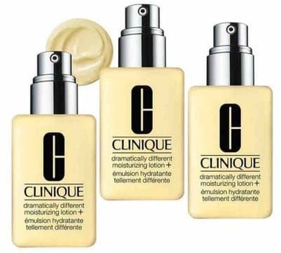 Clinique Set Trio, Clinique, Dramatically Different Lotion+, Moisturizing, Day & Night, Lotion, For Face, 3 pcs, 125 ml For Women